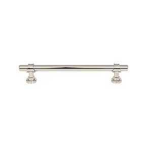 Top Knobs [M2721] Die Cast Zinc Cabinet Pull Handle - Bit Series - Oversized - Polished Nickel Finish - 6 5/16" C/C - 8" L