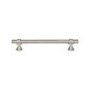 Top Knobs [M2722] Die Cast Zinc Cabinet Pull Handle - Bit Series - Oversized - Brushed Satin Nickel Finish - 6 5/16&quot; C/C - 8&quot; L