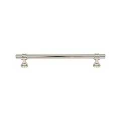 Top Knobs [M2733] Die Cast Zinc Cabinet Pull Handle - Bit Series - Oversized - Polished Nickel Finish - 7 9/16" C/C - 9 5/16" L