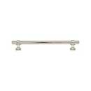 Top Knobs [M2733] Die Cast Zinc Cabinet Pull Handle - Bit Series - Oversized - Polished Nickel Finish - 7 9/16&quot; C/C - 9 5/16&quot; L