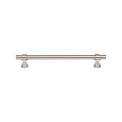 Top Knobs [M2734] Die Cast Zinc Cabinet Pull Handle - Bit Series - Oversized - Brushed Satin Nickel Finish - 7 9/16&quot; C/C - 9 5/16&quot; L
