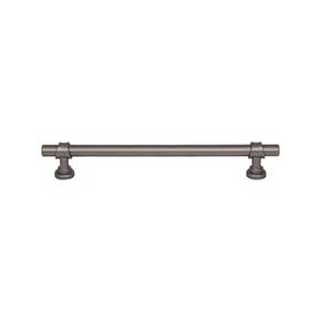 Top Knobs [M2735] Die Cast Zinc Cabinet Pull Handle - Bit Series - Oversized - Ash Gray Finish - 7 9/16" C/C - 9 5/16" L