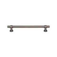 Top Knobs [M2735] Die Cast Zinc Cabinet Pull Handle - Bit Series - Oversized - Ash Gray Finish - 7 9/16" C/C - 9 5/16" L
