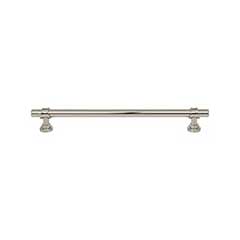 Top Knobs [M2745] Die Cast Zinc Cabinet Pull Handle - Bit Series - Oversized - Polished Nickel Finish - 8 13/16&quot; C/C - 10 1/2&quot; L