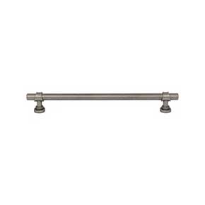 Top Knobs [M2749] Die Cast Zinc Cabinet Pull Handle - Bit Series - Oversized - Pewter Antique Finish - 8 13/16" C/C - 10 1/2" L