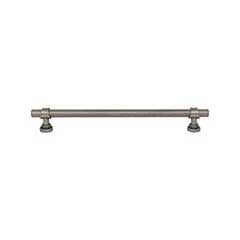 Top Knobs [M2749] Die Cast Zinc Cabinet Pull Handle - Bit Series - Oversized - Pewter Antique Finish - 8 13/16" C/C - 10 1/2" L