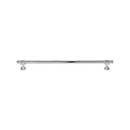 Top Knobs [M2756] Die Cast Zinc Cabinet Pull Handle - Bit Series - Oversized - Polished Chrome Finish - 12" C/C - 13 3/4" L