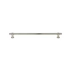 Top Knobs [M2757] Die Cast Zinc Cabinet Pull Handle - Bit Series - Oversized - Polished Nickel Finish - 12&quot; C/C - 13 3/4&quot; L