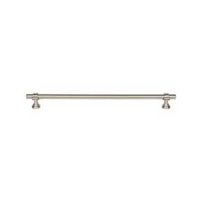 Top Knobs [M2758] Die Cast Zinc Cabinet Pull Handle - Bit Series - Oversized - Brushed Satin Nickel Finish - 12" C/C - 13 3/4" L