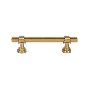 Top Knobs [M2833] Die Cast Zinc Cabinet Pull Handle - Bit Series - Standard Size - Honey Bronze Finish - 3 3/4" C/C - 5 1/2" L