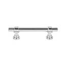 Top Knobs [M2834] Die Cast Zinc Cabinet Pull Handle - Bit Series - Standard Size - Polished Chrome Finish - 3 3/4" C/C - 5 1/2" L