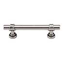 Top Knobs [M1199] Die Cast Zinc Cabinet Pull Handle - Bit Series - Standard Size - Pewter Antique Finish - 3 3/4" C/C - 5 1/2" L