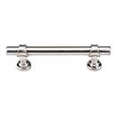 Top Knobs [M1288] Die Cast Zinc Cabinet Pull Handle - Bit Series - Standard Size - Brushed Satin Nickel Finish - 3 3/4" C/C - 5 1/2" L