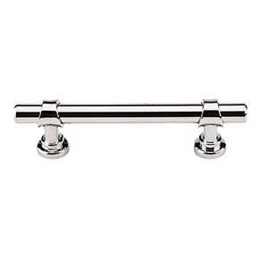 Top Knobs [M1289] Die Cast Zinc Cabinet Pull Handle - Bit Series - Standard Size - Polished Nickel Finish - 3 3/4" C/C - 5 1/2" L