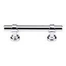 Top Knobs [M1749] Die Cast Zinc Cabinet Pull Handle - Bit Series - Standard Size - Polished Chrome Finish - 3" C/C - 4 3/4" L