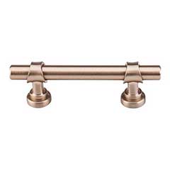 Top Knobs [M1750] Die Cast Zinc Cabinet Pull Handle - Bit Series - Standard Size - Brushed Bronze Finish - 3&quot; C/C - 4 3/4&quot; L