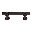 Top Knobs [M1752] Die Cast Zinc Cabinet Pull Handle - Bit Series - Standard Size - Oil Rubbed Bronze Finish - 3&quot; C/C - 4 3/4&quot; L