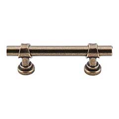 Top Knobs [M1753] Die Cast Zinc Cabinet Pull Handle - Bit Series - Standard Size - German Bronze Finish - 3&quot; C/C - 4 3/4&quot; L