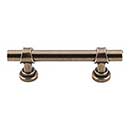 Top Knobs [M1753] Die Cast Zinc Cabinet Pull Handle - Bit Series - Standard Size - German Bronze Finish - 3" C/C - 4 3/4" L