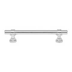 Top Knobs [M2708] Die Cast Zinc Cabinet Pull Handle - Bit Series - Oversized - Polished Chrome Finish - 5 1/16" C/C - 6 25/32" L