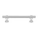 Top Knobs [M2708] Die Cast Zinc Cabinet Pull Handle - Bit Series - Oversized - Polished Chrome Finish - 5 1/16" C/C - 6 25/32" L