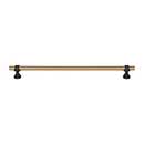 Top Knobs [M2765] Die Cast Zinc Cabinet Pull Handle - Bit Series - Oversized - Honey Bronze &amp; Flat Black Finish - 12&quot; C/C - 13 3/4&quot; L