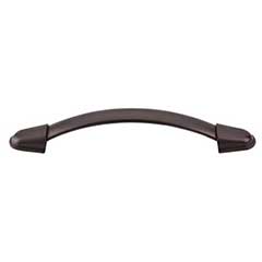 Top Knobs [M1203] Die Cast Zinc Cabinet Pull Handle - Buckle Series - Oversized - Oil Rubbed Bronze Finish - 5 1/16&quot; C/C - 6 1/8&quot; L