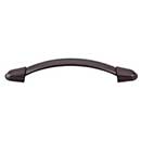Top Knobs [M1203] Die Cast Zinc Cabinet Pull Handle - Buckle Series - Oversized - Oil Rubbed Bronze Finish - 5 1/16" C/C - 6 1/8" L