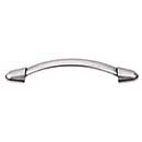 Top Knobs [M1205] Die Cast Zinc Cabinet Pull Handle - Buckle Series - Oversized - Pewter Antique Finish - 5 1/16" C/C - 6 1/8" L