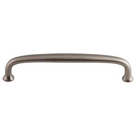 Top Knobs [M1187] Die Cast Zinc Cabinet Pull Handle - Charlotte Series - Oversized - Pewter Antique Finish - 6" C/C - 6 5/8" L
