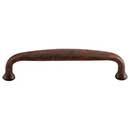 Top Knobs [M1189] Die Cast Zinc Cabinet Pull Handle - Charlotte Series - Standard Size - Patina Rouge Finish - 4&quot; C/C - 4 7/16&quot; L