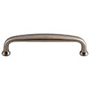 Top Knobs [M1190] Die Cast Zinc Cabinet Pull Handle - Charlotte Series - Standard Size - Pewter Antique Finish - 4&quot; C/C - 4 7/16&quot; L