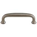Top Knobs [M1193] Die Cast Zinc Cabinet Pull Handle - Charlotte Series - Standard Size - Pewter Antique Finish - 3" C/C - 3 1/2" L