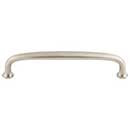 Top Knobs [M1277] Die Cast Zinc Cabinet Pull Handle - Charlotte Series - Oversized - Brushed Satin Nickel Finish - 6&quot; C/C - 6 5/8&quot; L