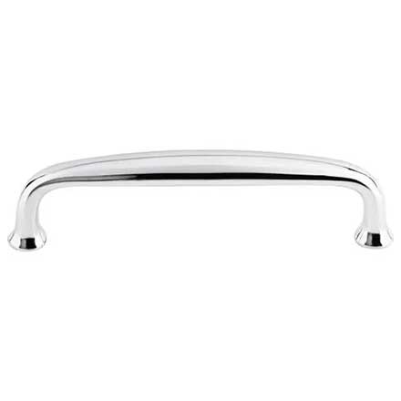 Top Knobs [M1915] Die Cast Zinc Cabinet Pull Handle - Charlotte Series - Standard Size - Polished Chrome Finish - 4&quot; C/C - 4 7/16&quot; L