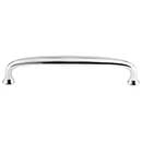 Top Knobs [M1917] Die Cast Zinc Cabinet Pull Handle - Charlotte Series - Oversized - Polished Chrome Finish - 6&quot; C/C - 6 5/8&quot; L