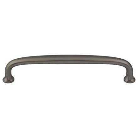 Top Knobs [M2110] Die Cast Zinc Cabinet Pull Handle - Charlotte Series - Oversized - Ash Gray Finish - 6" C/C - 6 5/8" L