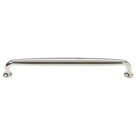 Top Knobs [M2793] Die Cast Zinc Cabinet Pull Handle - Charlotte Series - Oversized - Polished Nickel Finish - 8" C/C - 8 5/8" L