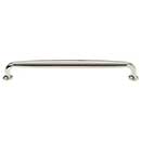 Top Knobs [M2793] Die Cast Zinc Cabinet Pull Handle - Charlotte Series - Oversized - Polished Nickel Finish - 8" C/C - 8 5/8" L