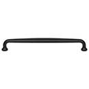 Top Knobs [M2800] Die Cast Zinc Cabinet Pull Handle - Charlotte Series - Oversized - Flat Black Finish - 8" C/C - 8 5/8" L