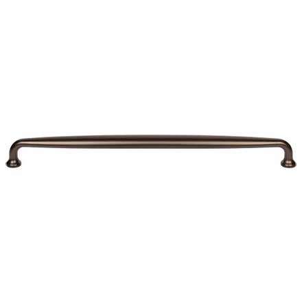 Top Knobs [M2809] Die Cast Zinc Cabinet Pull Handle - Charlotte Series - Oversized - Oil Rubbed Bronze Finish - 12" C/C - 12 11/16" L