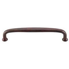 Top Knobs [M1186] Die Cast Zinc Cabinet Pull Handle - Charlotte Series - Oversized - Patina Rouge Finish - 6&quot; C/C - 6 5/8&quot; L