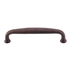 Top Knobs [M1189] Die Cast Zinc Cabinet Pull Handle - Charlotte Series - Standard Size - Patina Rouge Finish - 4&quot; C/C - 4 7/16&quot; L