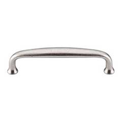 Top Knobs [M1190] Die Cast Zinc Cabinet Pull Handle - Charlotte Series - Standard Size - Pewter Antique Finish - 4&quot; C/C - 4 7/16&quot; L