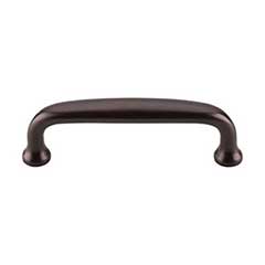 Top Knobs [M1191] Die Cast Zinc Cabinet Pull Handle - Charlotte Series - Standard Size - Oil Rubbed Bronze Finish - 3&quot; C/C - 3 1/2&quot; L