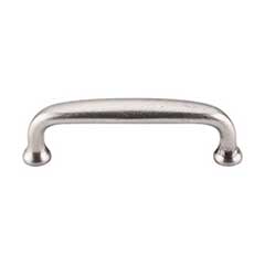 Top Knobs [M1193] Die Cast Zinc Cabinet Pull Handle - Charlotte Series - Standard Size - Pewter Antique Finish - 3&quot; C/C - 3 1/2&quot; L