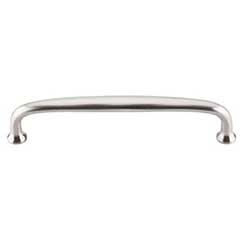 Top Knobs [M1277] Die Cast Zinc Cabinet Pull Handle - Charlotte Series - Oversized - Brushed Satin Nickel Finish - 6&quot; C/C - 6 5/8&quot; L