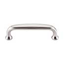 Top Knobs [M1281] Die Cast Zinc Cabinet Pull Handle - Charlotte Series - Standard Size - Brushed Satin Nickel Finish - 3&quot; C/C - 3 1/2&quot; L