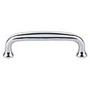 Top Knobs [M1913] Die Cast Zinc Cabinet Pull Handle - Charlotte Series - Standard Size - Polished Chrome Finish - 3" C/C - 3 1/2" L