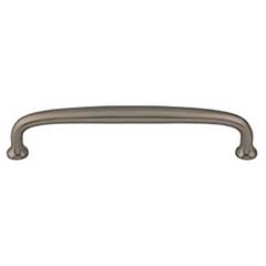 Top Knobs [M2110] Die Cast Zinc Cabinet Pull Handle - Charlotte Series - Oversized - Ash Gray Finish - 6&quot; C/C - 6 5/8&quot; L